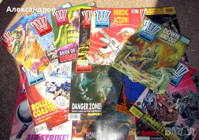 Cyberpunk 16 поредни бр. 2000 AD Judge Dredd киберпънк, снимка 2 - Списания и комикси - 51482120