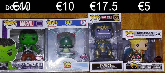 Колекция от Super Sized Funko Pop - Witcher, Diablo, Toy Story, Marvel, снимка 2 - Колекции - 52576643