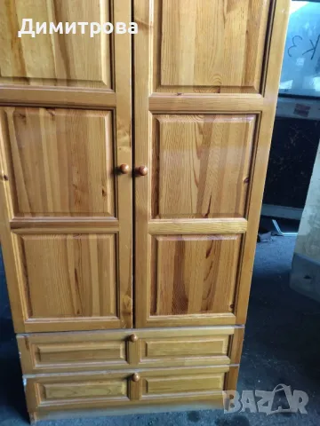 Гардероб масив , снимка 1