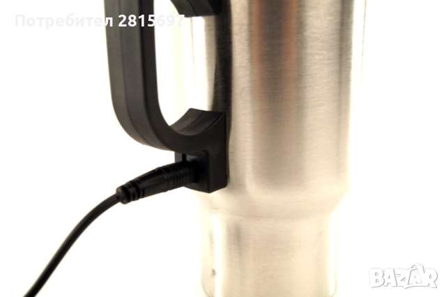 Метална електрическа чаша за кола с нагревател, снимка 4 - Аксесоари и консумативи - 52373811