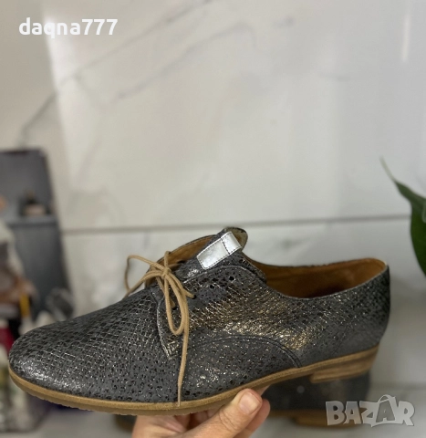 Естествена кожа Gabor обувки/ оксфордки 41-42 но, снимка 18 - Дамски елегантни обувки - 52544443