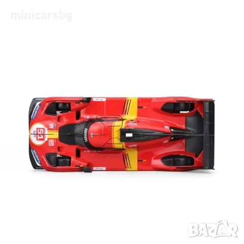 Метални колички: Ferrari 499P Le Mans Hypercar, снимка 5 - Колекции - 48260456
