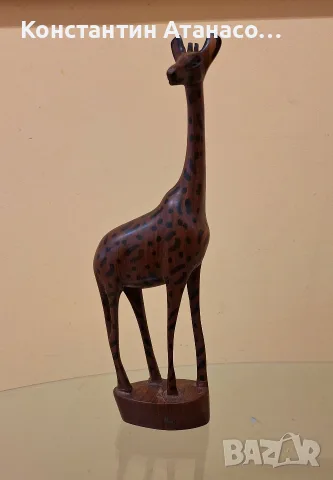 Стара дървена фигура, снимка 3 - Декорация за дома - 56071807