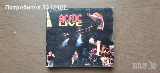 2 CD диск на AC/DC Live