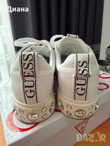 Бели дамски, снимка 5 - Маратонки - 53351859