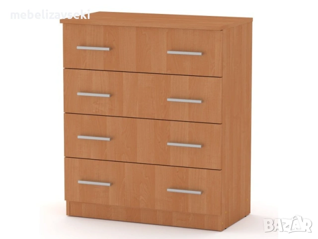 Нов! Скрин Компанит Комод-4Б, снимка 4 - Скринове - 53807381