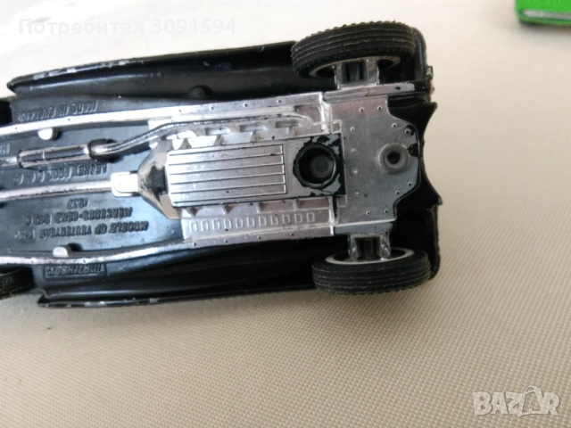  Matchbox от миналото от Lesney Y-20 Mercedes-Benz 540k от 1937 г., , снимка 2 - Колекции - 53542270