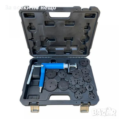 Пневматичен комплект за прибиране на спирачни цилиндри 16 части KraftWelle, снимка 2 - Други инструменти - 50334296