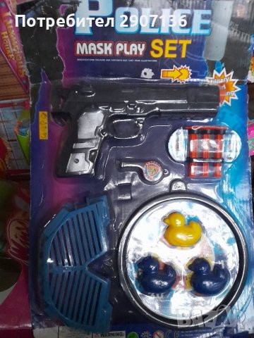 Детска играчка  - Полицейски комплект с пистолет, снимка 4 - Играчки за стая - 38958480