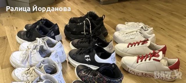 Маратонки Nike, Balenciaga, Moshino, Puma, Karl Lagerfeld, снимка 2 - Маратонки - 56329353