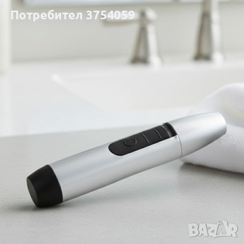 Тример за нос и уши Rosberg R51812B – прецизно острие от неръждаема стомана, снимка 2 - Машинки за подстригване - 53077098