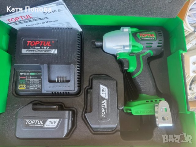 Продавам impact driver TOPTUL, снимка 2 - Винтоверти - 50914482