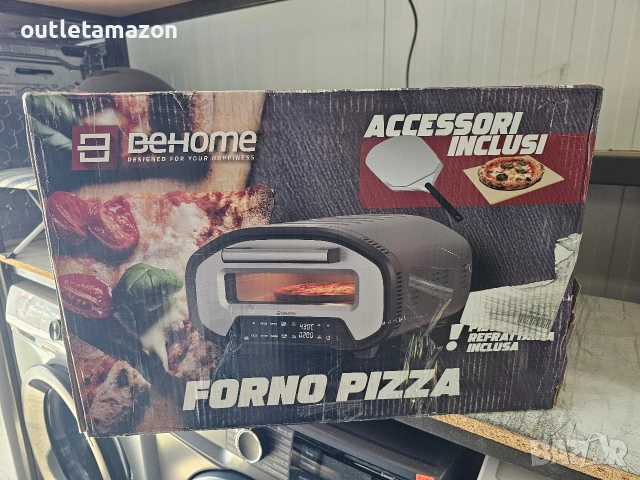 Електрическа фурна за пица температура 100-430°C,, снимка 7 - Печки, фурни - 53158951