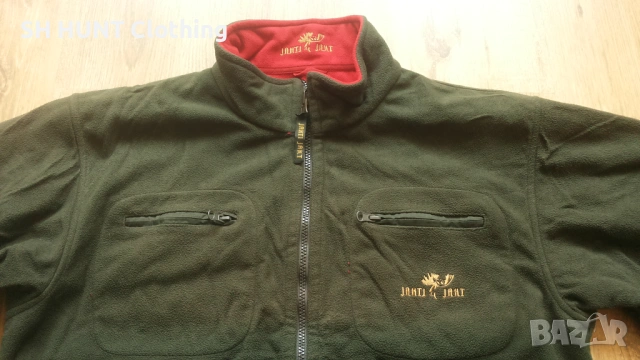 Jahti Jakt AIR-TEX WINDSTOPP Two Face Polar Jacket размер M / L двулицево поларено яке - 2028, снимка 15 - Екипировка - 53386102