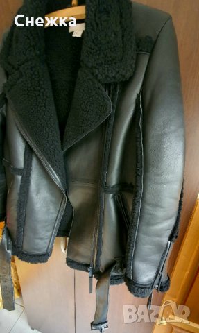 Уникално дамско яке естествена кожа, снимка 3 - Якета - 34709329