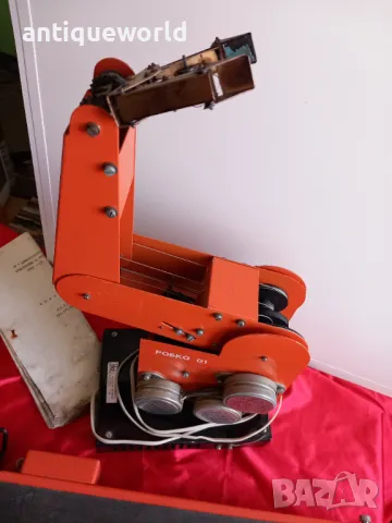 РОБКО 01 и Транспортьор ТР-1, за Компютър Правец 8, снимка 5 - Антикварни и старинни предмети - 40597645