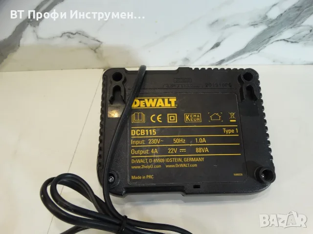 Dewalt DCB 115 - Зарядно, снимка 3 - Други инструменти - 55873473