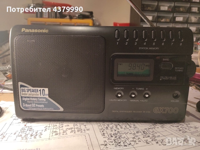 Радиоприемник Panasonic GX700