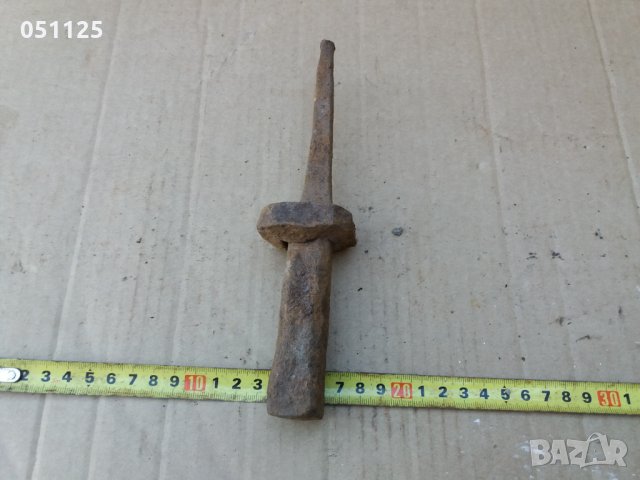 възрожденска подвижна наковалня за кепане на коси , снимка 7 - Антикварни и старинни предмети - 35908000