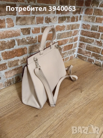 Дамска чанта от естествена кожа , снимка 3 - Чанти - 52674129