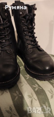 Дамски боти естествена кожа номер 36, снимка 2 - Дамски боти - 38975802