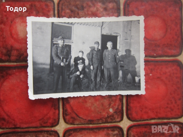 Картичка снимка немски войник 3 райх а7, снимка 3 - Колекции - 36108258