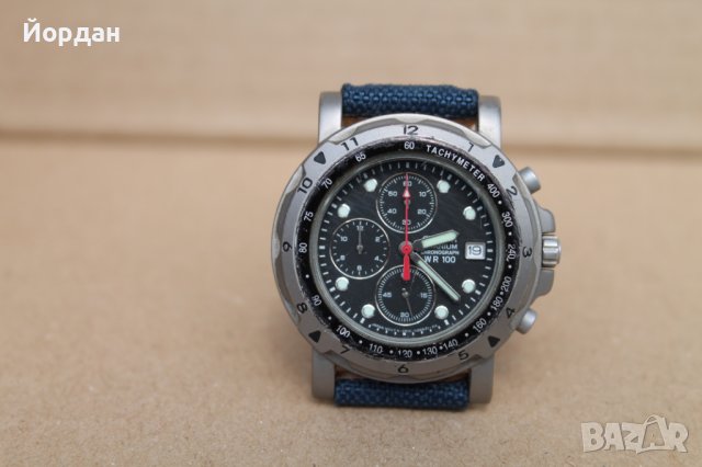 Японски часовник ''Citizen'' Хронограф титан, снимка 3 - Мъжки - 42100031