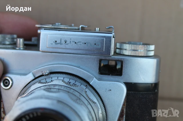 Немски фотоапарат с обектив ''Tessar 2.8/50'', снимка 3 - Фотоапарати - 50954484