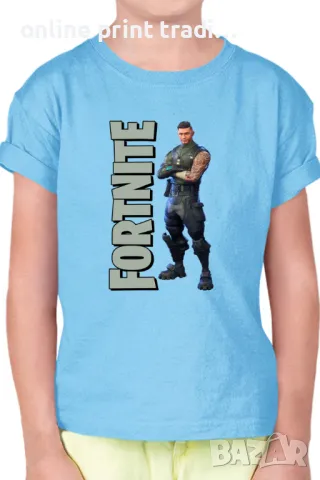 Детска тениска Фортнайт Fortnite Squad Leader 01, снимка 15 - Детски тениски и потници - 48524479