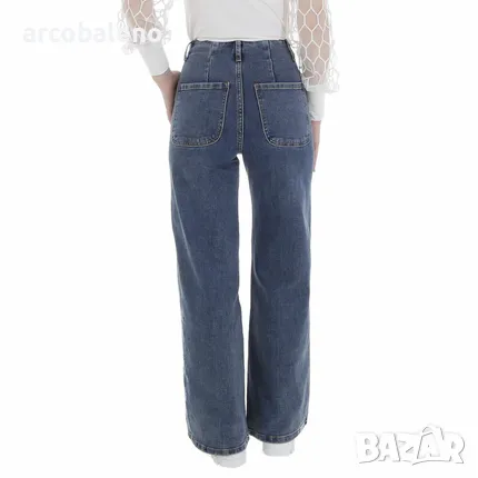 Дамски дънки с висока талия , снимка 3 - Дънки - 48494003