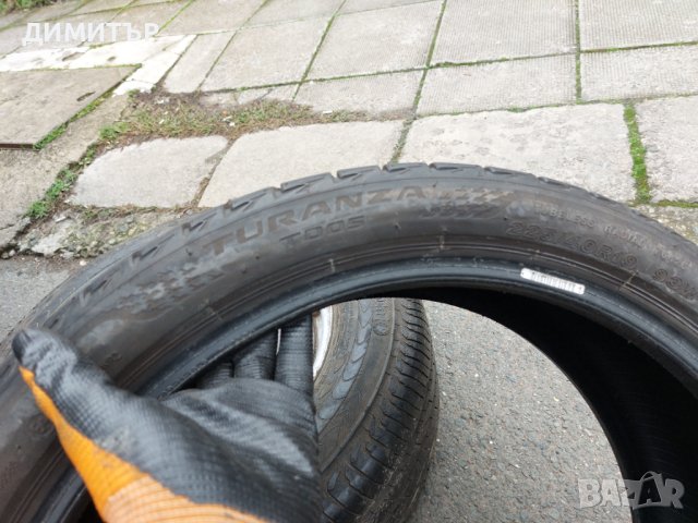 2бр.летни BRIDGESTONE 225/40/19 93W DOT 1921, снимка 8 - Гуми и джанти - 41290396