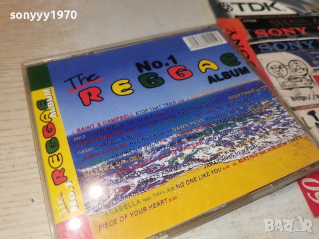 THE REGGAE 1 CD 0502261840, снимка 3 - CD дискове - 53373062