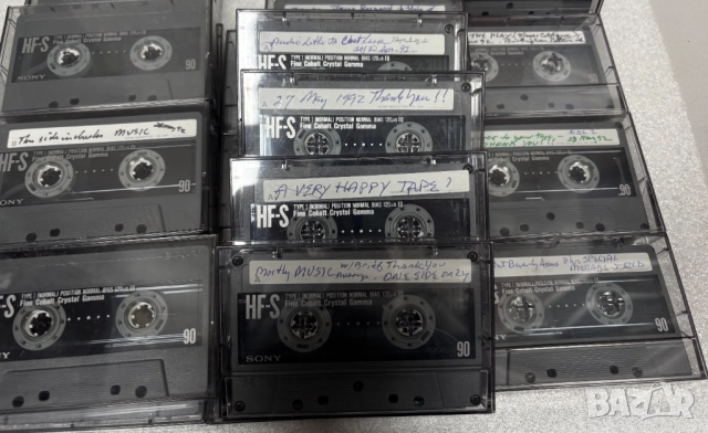 Аудио Касети SONY HF-S 90 Type I (NORMAL) Fine Cobalt Crystal Gamma, снимка 5 - Аудио касети - 52624740