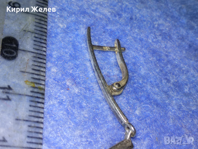 ЕФЕКТНА ФЕШЪН АРТ СКЪПОЦЕННА СРЕБЪРНА ОБЕЦА СРЕБРО 925 с АНГЛИЙСКО ЗАКОПЧАВАНЕ и ЦИРКОНИ 41931, снимка 12 - Обеци - 44721523