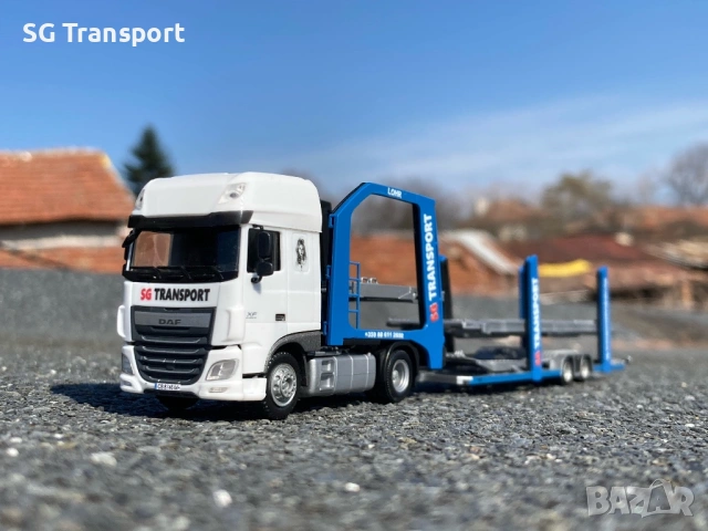 DAF XF 106 EURO LOHR 1.23 Автовоз 1:87, снимка 5 - Колекции - 53749985