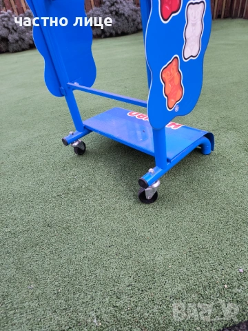 стилаж-етажерка -щендер метален за 15 евро в Бургас, снимка 5 - Стелажи и щандове - 53830820