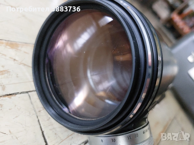 Фотоснайпер Зенит ЕС с Обектив TAIR-3S 300мм F4.5 + Индустар 50мм, снимка 6 - Фотоапарати - 51511571