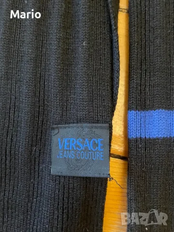 Versace вълнен шал, снимка 2 - Шалове - 47782264
