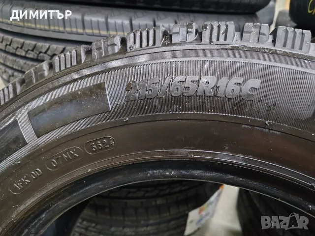 2бр.зимни гуми MICHELIN 215 65 16C DOT24 цена за брой, снимка 5 - Гуми и джанти - 55779901