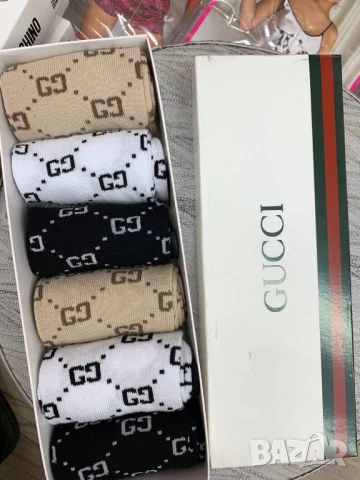 чорапи в кутия christian dior karl lagerfeld nike gucci adidas hermes, снимка 11 - Дамски чорапи - 51303383