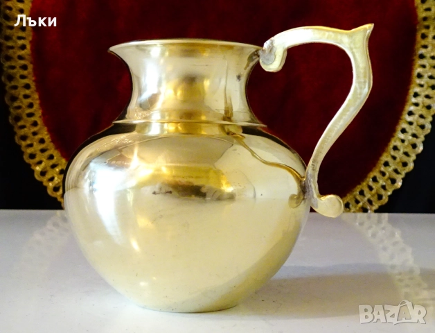 Бронзова кана,каничка,латиера. , снимка 3 - Антикварни и старинни предмети - 52216585