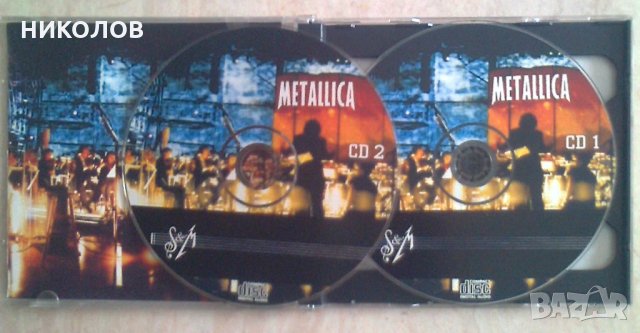ДВA ДИСКA НА МЕТАLLICA, снимка 2 - CD дискове - 35701584