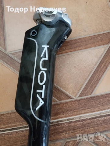 Карбоново колче Kuota 27,2, снимка 3 - Части за велосипеди - 53761698