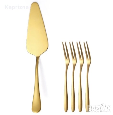 Комплект от 5 части, снимка 2 - Прибори за хранене, готвене и сервиране - 44500301