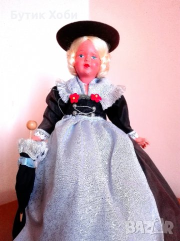 Антикварна колекционерска  кукла , снимка 4 - Колекции - 35951612