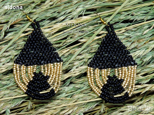 Обеци с мъниста SiDona II, снимка 6 - Обеци - 38012165