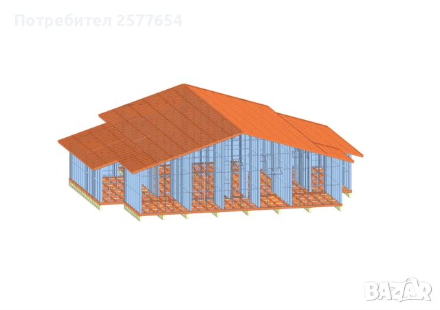 Къща,Бунгало,Преместваема къща,Сглобяеми къщи,Модулни,Жилищни-224м2 , снимка 2 - Строителни материали - 44180029