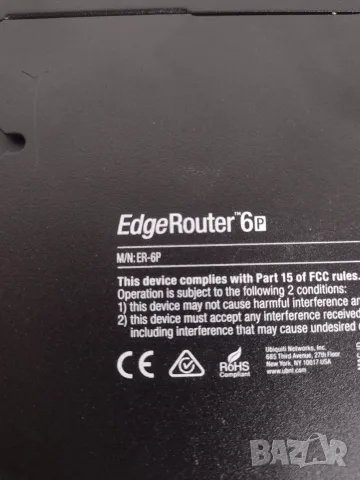 Рутер Ubiquiti EdgeRouter 6P ER-6P , снимка 8 - Рутери - 56106476