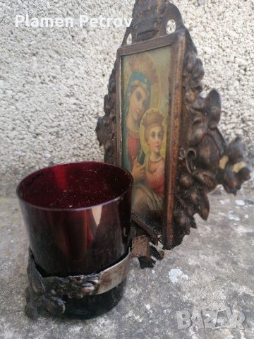 Иконостас за стена и Исус Христос/Мурано/, снимка 6 - Антикварни и старинни предмети - 41664364