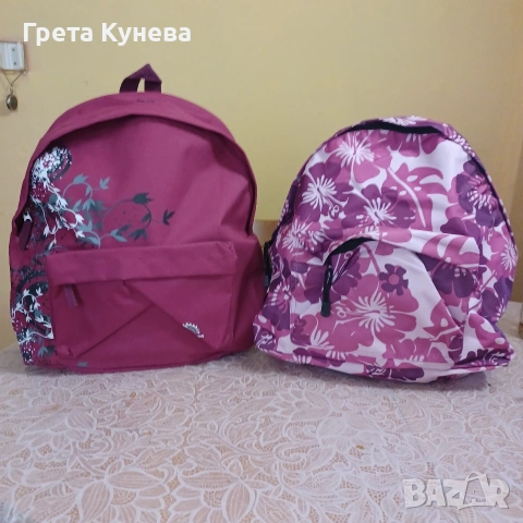 Две раници за момичета, нови